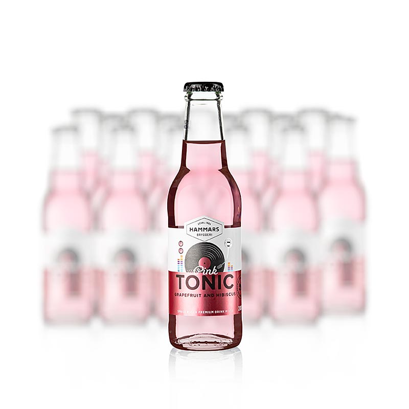 Hammars Tonic Pink Grapefruit & Hibiscus, Schweden, 3,6 l, 18 x 200ml