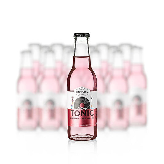 Hammars Tonic Pink Grapefruit & Hibiscus, Schweden, 3,6 l, 18 x 200ml