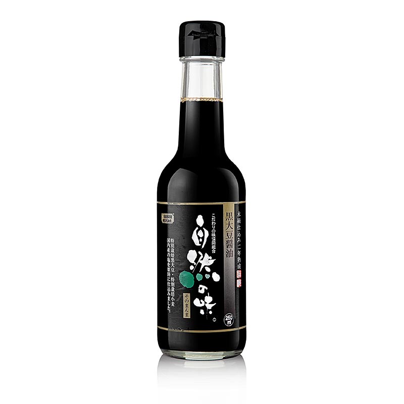dunkel, aus Schwarze Sojabohnen, Morita Shoyu, 250 ml