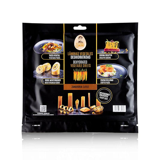 Vegetarisches Esspapier "Karotte", La Cocina de Senén, 110 g, 10 Blatt