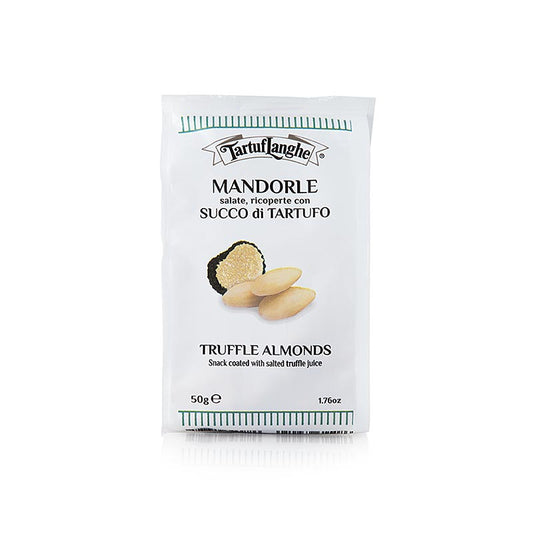 Tartuflanghe  Mandeln mit Trüffelüberzug, 50 g