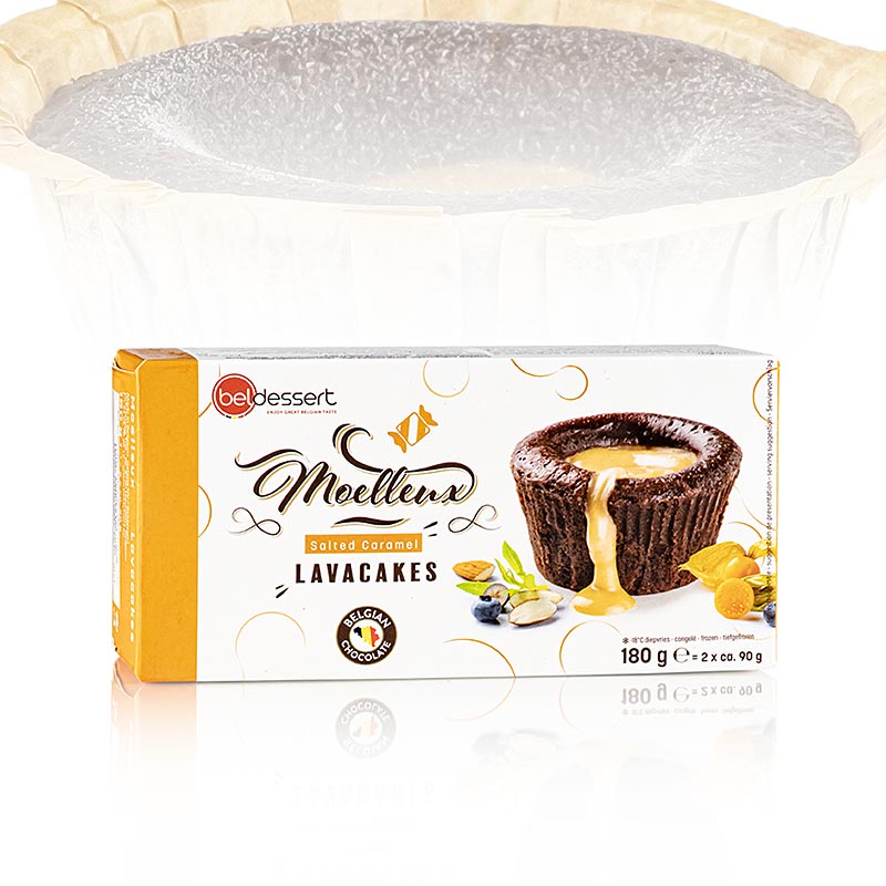 Backmischungen für Brot und Kuchen - Schoko Lavakuchen mit flüssigem