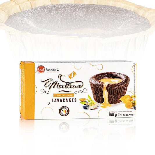 Backmischungen für Brot und Kuchen - Schoko Lavakuchen mit flüssigem