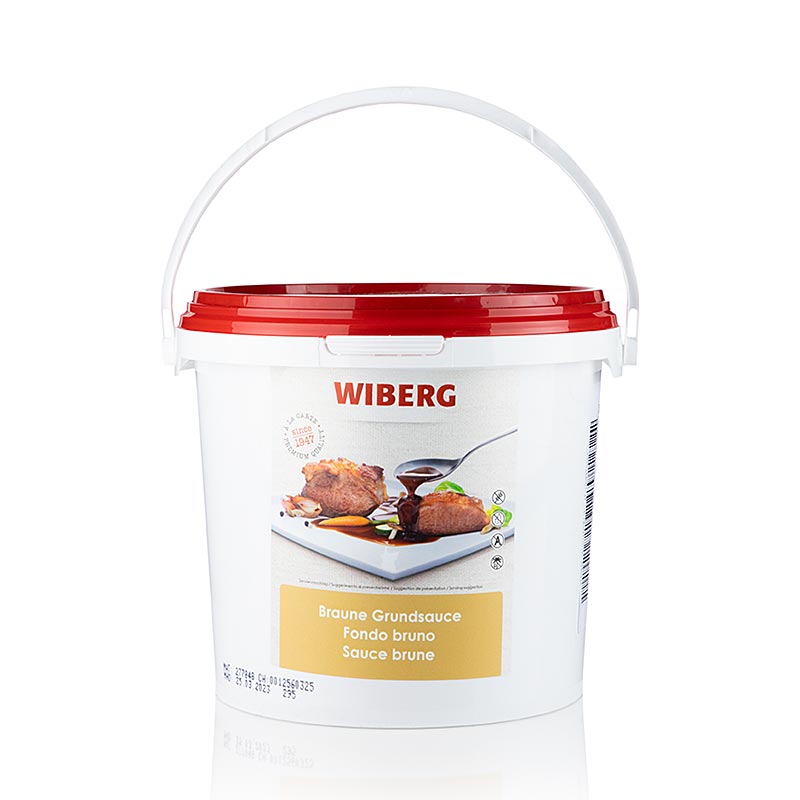 WIBERG Braune Grundsauce, pastös, für 15 Liter, 3 kg