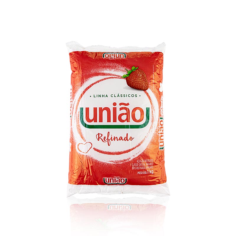 Weißer Rohrzucker, aus Brasilien für Cocktails, Fa. União, 1 kg