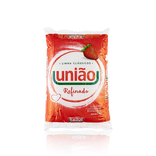 Weißer Rohrzucker, aus Brasilien für Cocktails, Fa. União, 1 kg