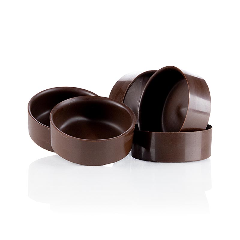 Schoko Tartelettes Cup, ø 5 cm, Dobla (11214), 72 St