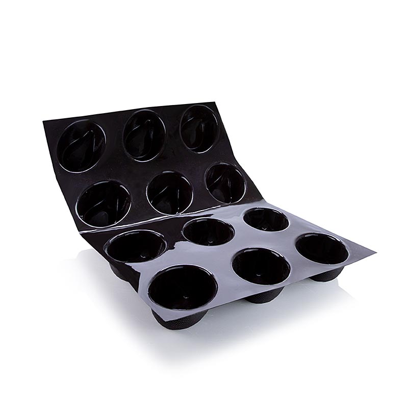 Flexipan Matte 40x30cm, 12 Scoops Out (Echancrees), 85x61mm, 30mm tief, No.2554,