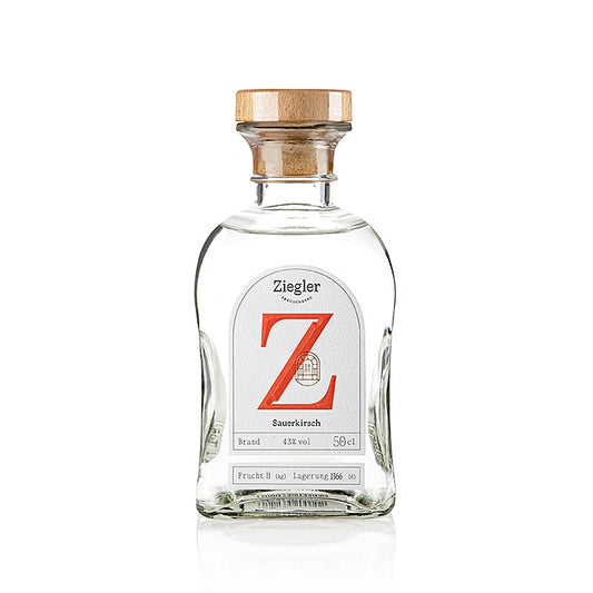 Sauerkirschbrand - Edelbrand, 43% vol., Ziegler, 500 ml