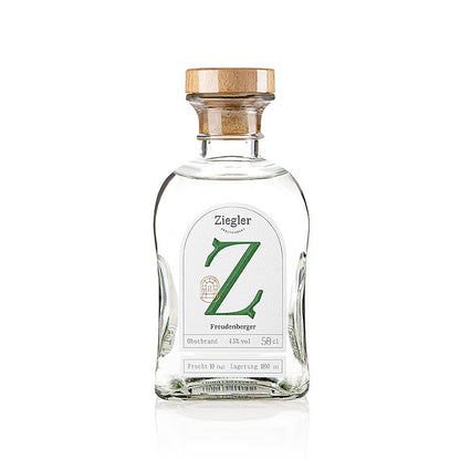 Freudenberger Obstbrand (aus Äpfeln und Birnen), 43% vol., Ziegler, 500 ml