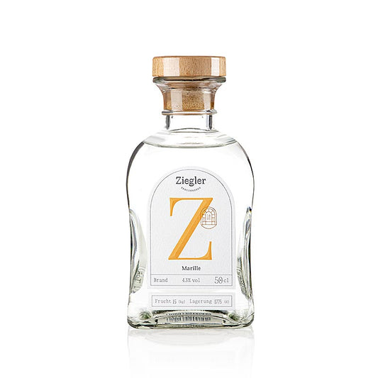 Marillenbrand (Aprikose) - Edelbrand, 43% vol., Ziegler, 500 ml