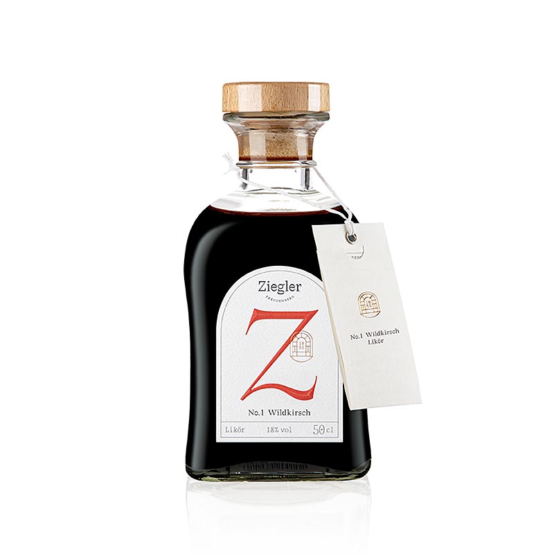Wildkirsch Nr.1 - Likör, 20% vol., Ziegler, 500 ml