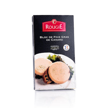 Entenstopfleberblock, 2 x 40 g Scheiben, Rougié, 80 g