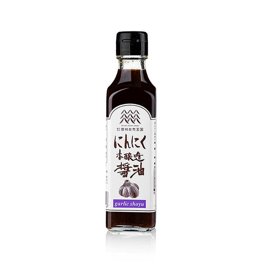 Sojasauce - Shoyu Honjyozo Knoblauch, Shizen Okoku, 200 ml