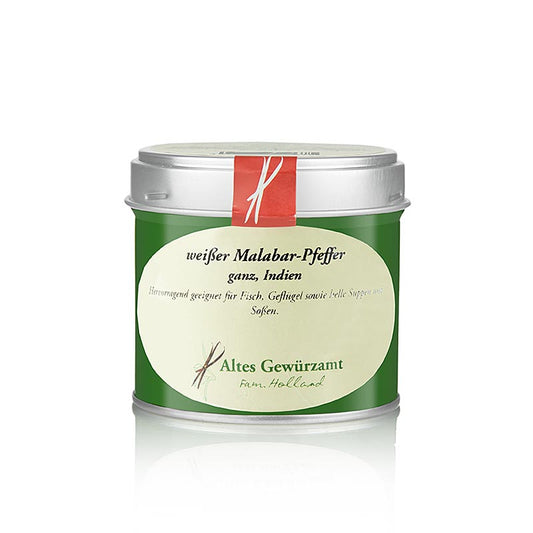 Malabar Pfeffer, weiss, ganz, Altes Gewürzamt, 80 g