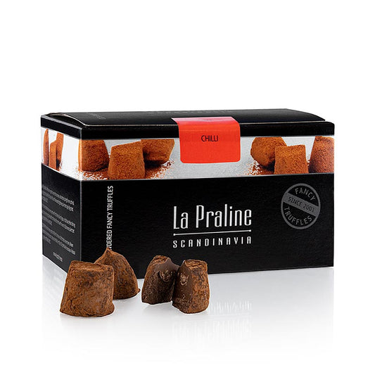 La Praline Fancy Truffles, Schokoladenkonfekt mit Chili, Schweden, 200 g