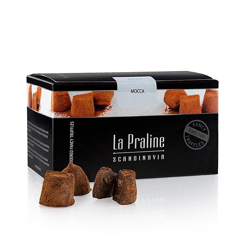 La Praline Fancy Truffles, Schokoladenkonfekt mit Mocca (Kaffee), Schweden, 200 g