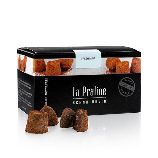 La Praline Fancy Truffles, Schokoladenkonfekt mit Pfefferminze, Schweden, 200 g