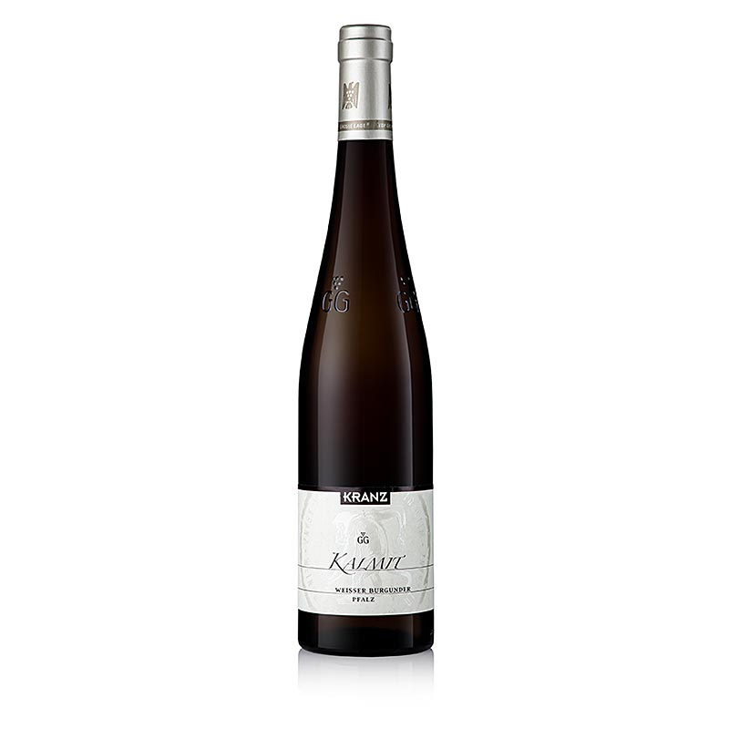 2020er Kalmit Weißer Burgunder GG, trocken, 13,5 % vol., Kranz, BIO VEGAN, 750 ml