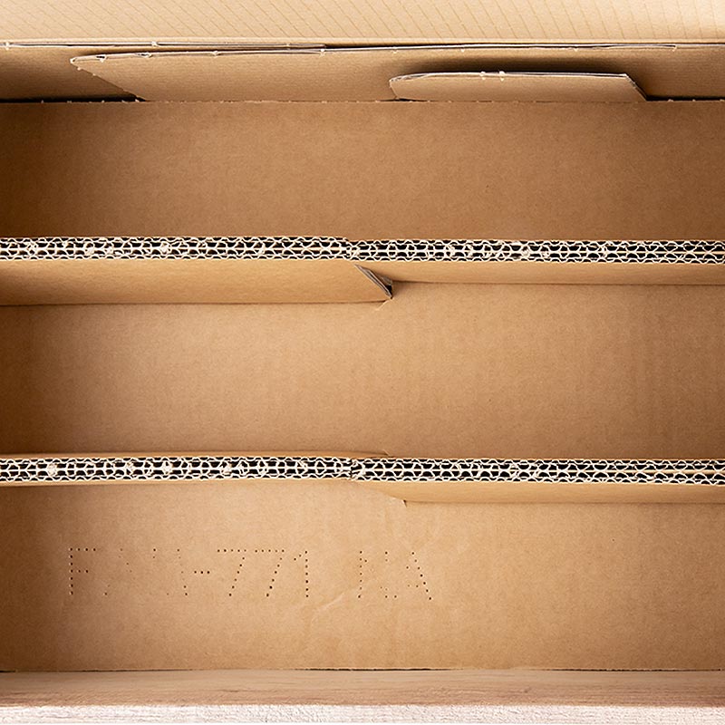 Weinpräsentkarton, "Wood", für 6 Flaschen à 0,75 L, 1 St
