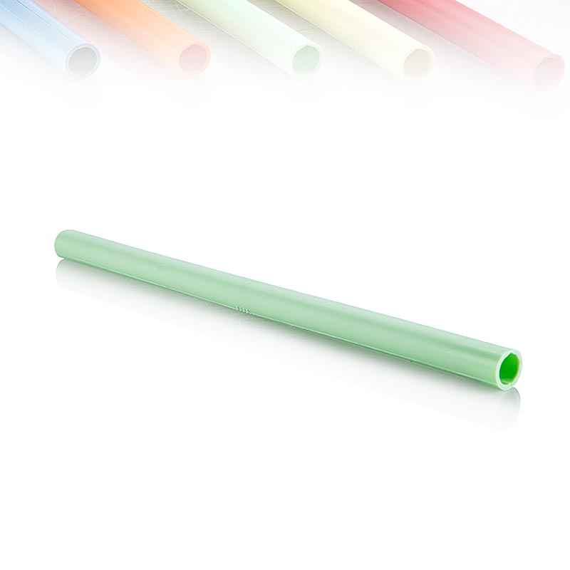 ClickStraw - Mehrweg Trinkhalm, grün, 10 St