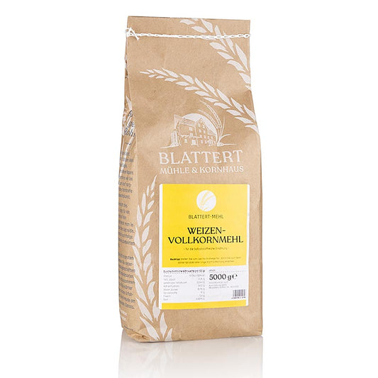 Blattert Mühle Weizen Vollkonmehl, 5 kg