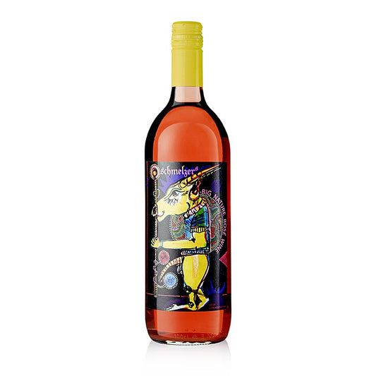 "Big nature rosé", unfiltriert, trocken, 11 % vol., Georg Schmelzer, BIO, 1 l