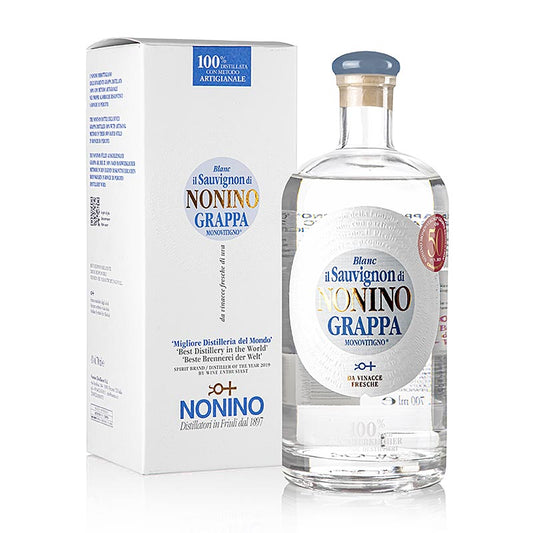 Grappa Monovitigno Il Sauvignon Blanc, Rebsortengrappa, 41% vol., Nonino, 700 ml