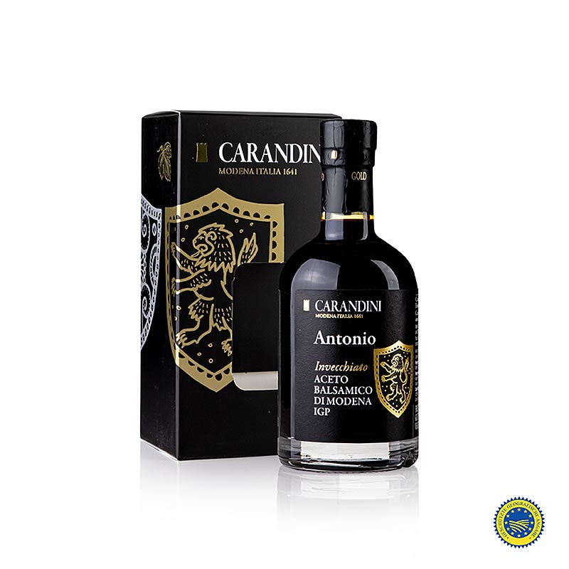 Carandini Aceto Balsamico Modena g.g.A., Antonio, invecchiato (Präsentkarton), 250 ml
