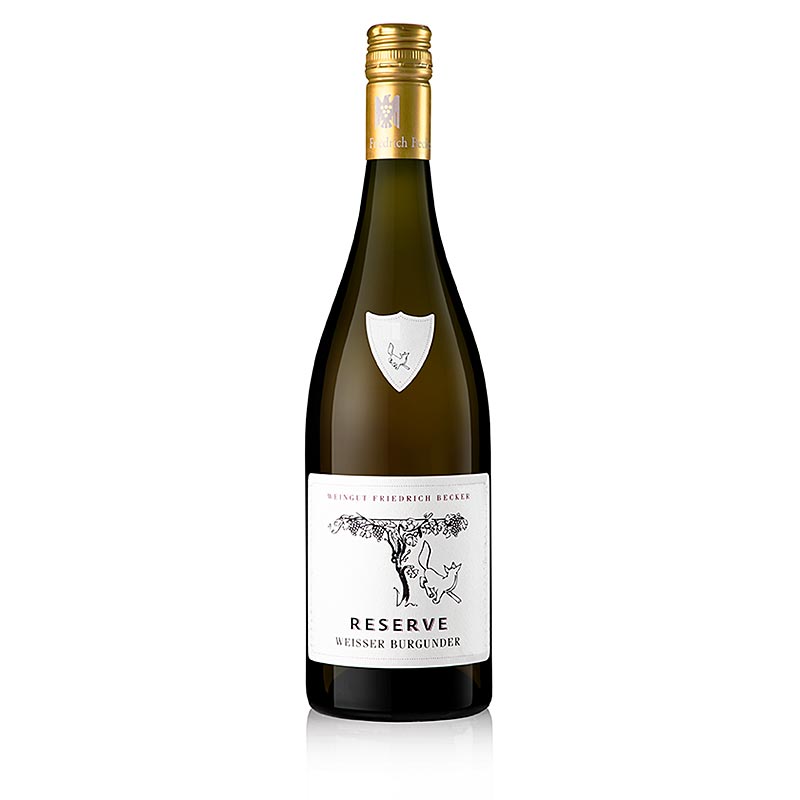 2018er Weißburgunder Reserve, trocken, 13,5% vol., Friedrich Becker, 750 ml