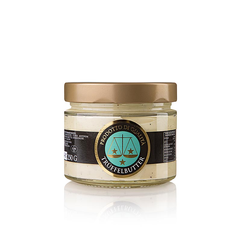 Trüffelbutter-Zubereitung Alba, weiss, m. Sommertrüffeln, 250 g