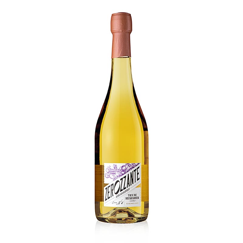 Raumland Zerozzante - Cuvée No. 4 Trauben Rhabarber Secco, alkoholfrei, 750 ml