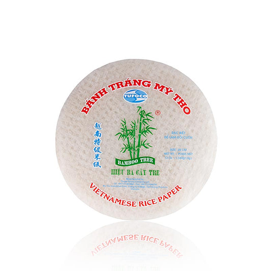 Reispapier, groß, ø 28cm, Bamboo Tree, 340 g, 20 Blatt