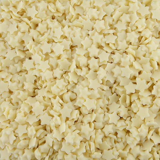 Schoko Streusel Sterne Sprinkle, weiß, Dobla (73417), 600 g