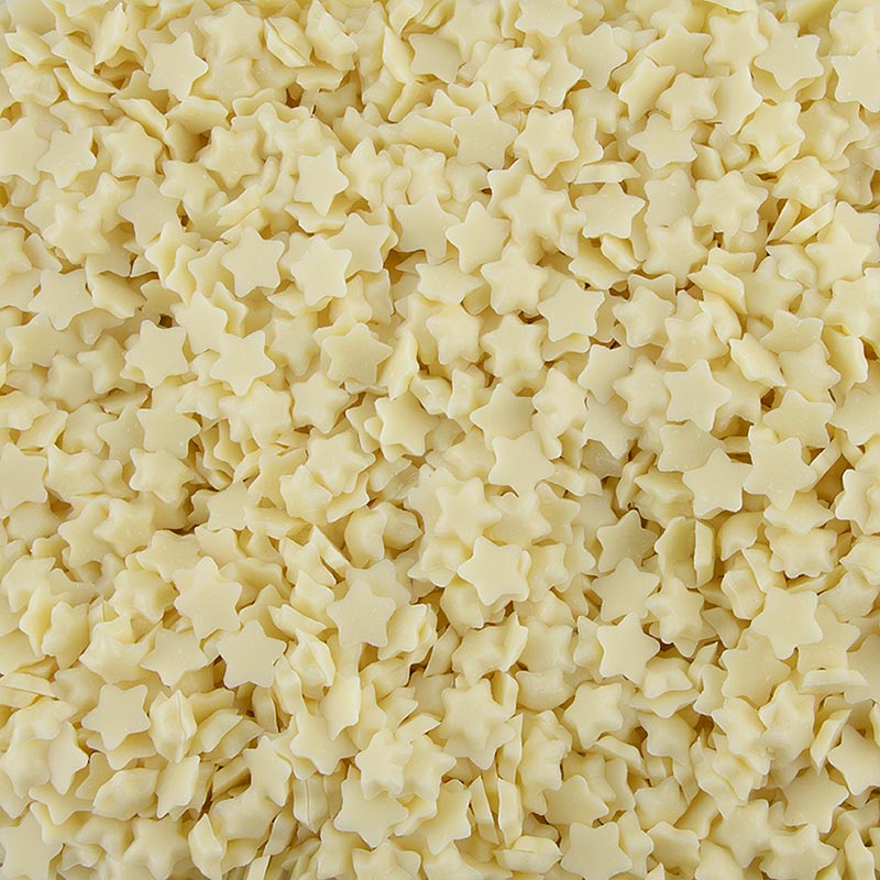 Schoko Streusel Sterne Sprinkle, weiß, Dobla (73417), 600 g