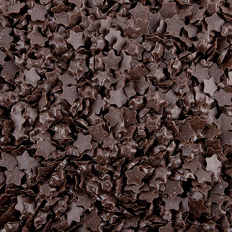 Schoko Streusel Sterne Sprinkle, dunkel, Dobla (73419), 600 g