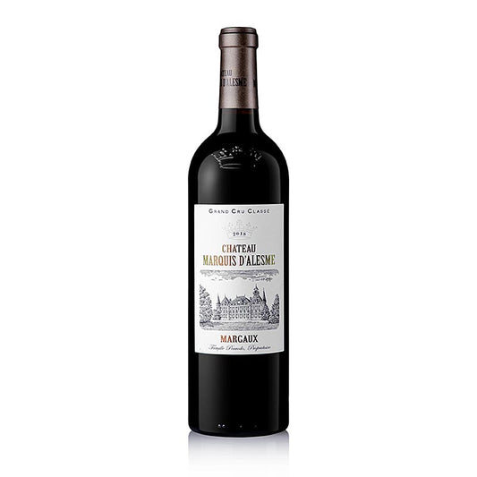 Chateau Marquis d´Alesme Becker 2018er 3.Cru Classé Margaux, 14,5% vol., 750 ml