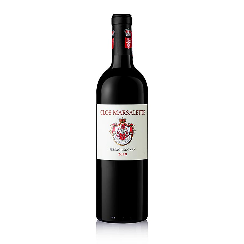 Clos Marsalette 2018er Graves, trocken, % vol., 94 WS, 750 ml