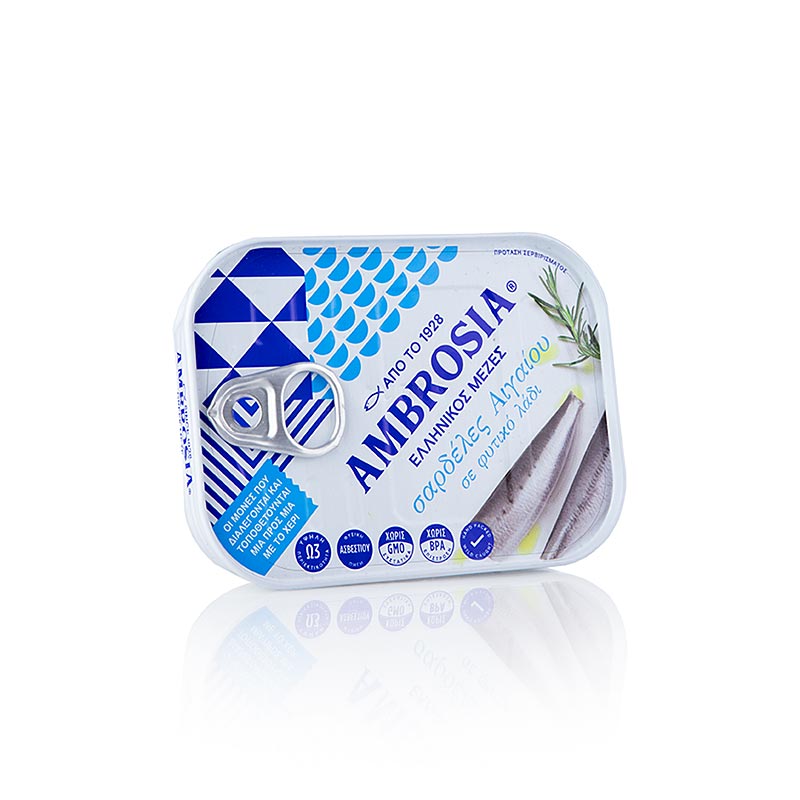 Ambrosia - Sardinen in Öl, aus dem Ägäischen Meer, 105 g