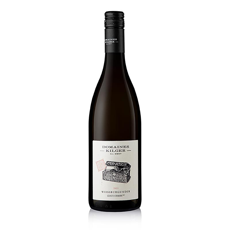 2021er Weißburgunder, trocken, 13% vol., Domaines Kilger, 750 ml
