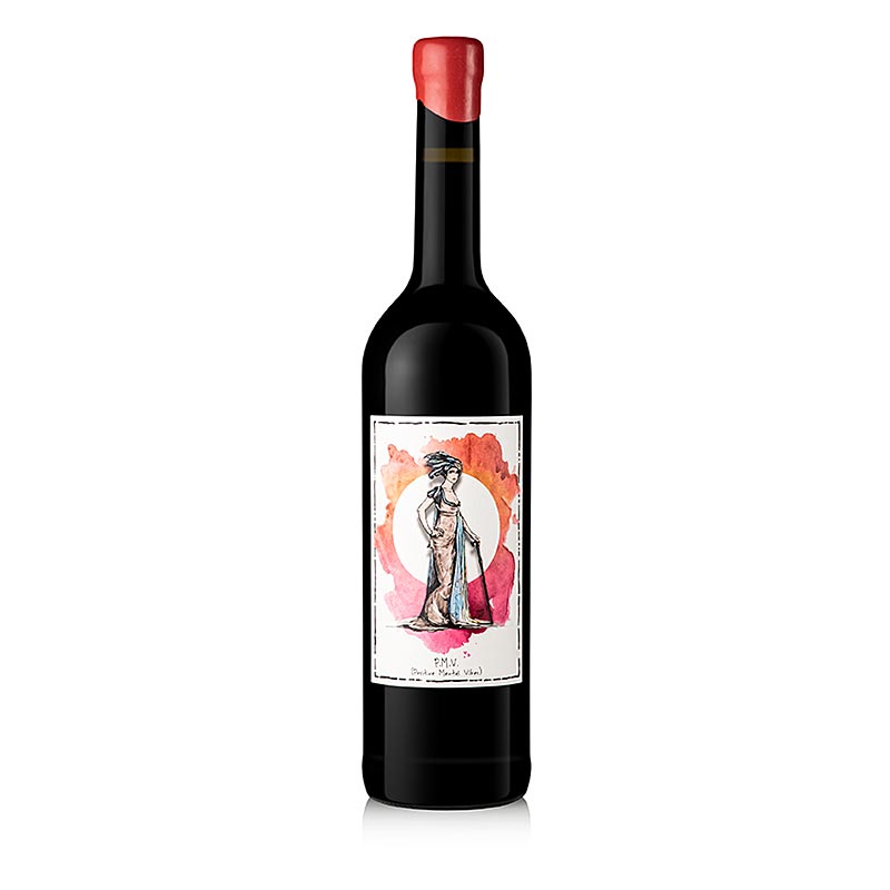 2021er "Positive Mental Vibes P.M.V" Landwein, 10,5% vol., Madame Flöck, vegan, 750 ml
