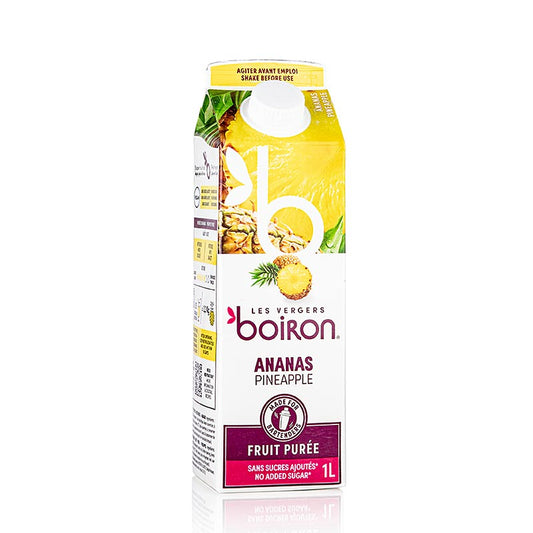 Boiron Ananas Püree, pasteurisiert, 100 % Frucht, 1 L