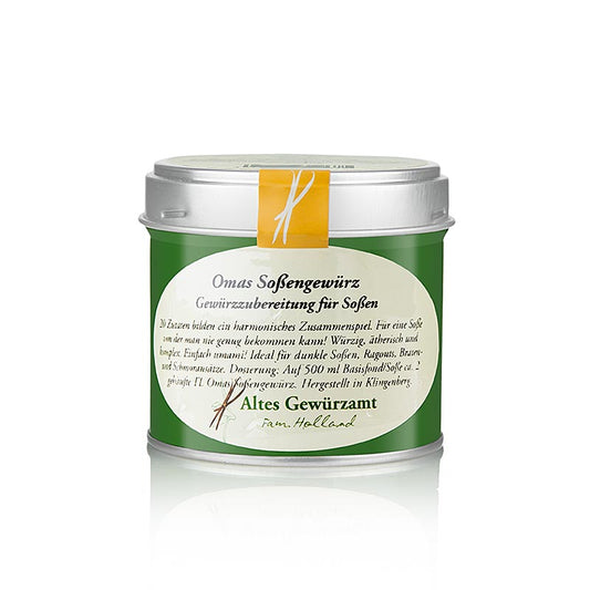 Omas Sossengewürz, Gewürzzubereitung für Saucen, Altes Gewürzamt, 80 g