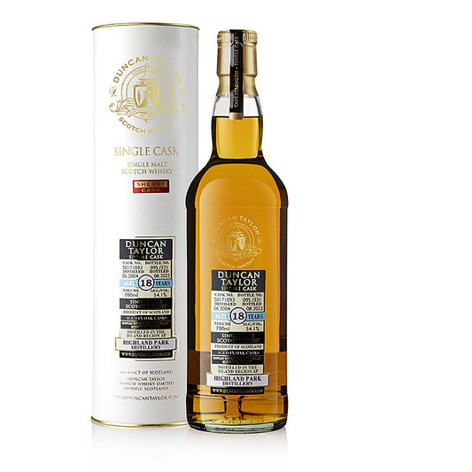 Single Malt Whisky Duncan Taylor Highland Park 18 J., 54,1 % vol., Orkney, 700 ml