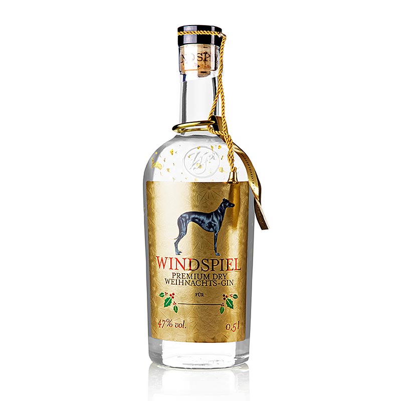 Windspiel - Weihnachts Dry Gin, 47 % vol., Eifel, Saisonartikel, 500 ml