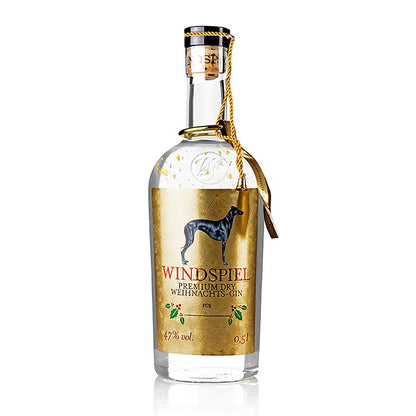 Windspiel - Weihnachts Dry Gin, 47 % vol., Eifel, Saisonartikel, 500 ml