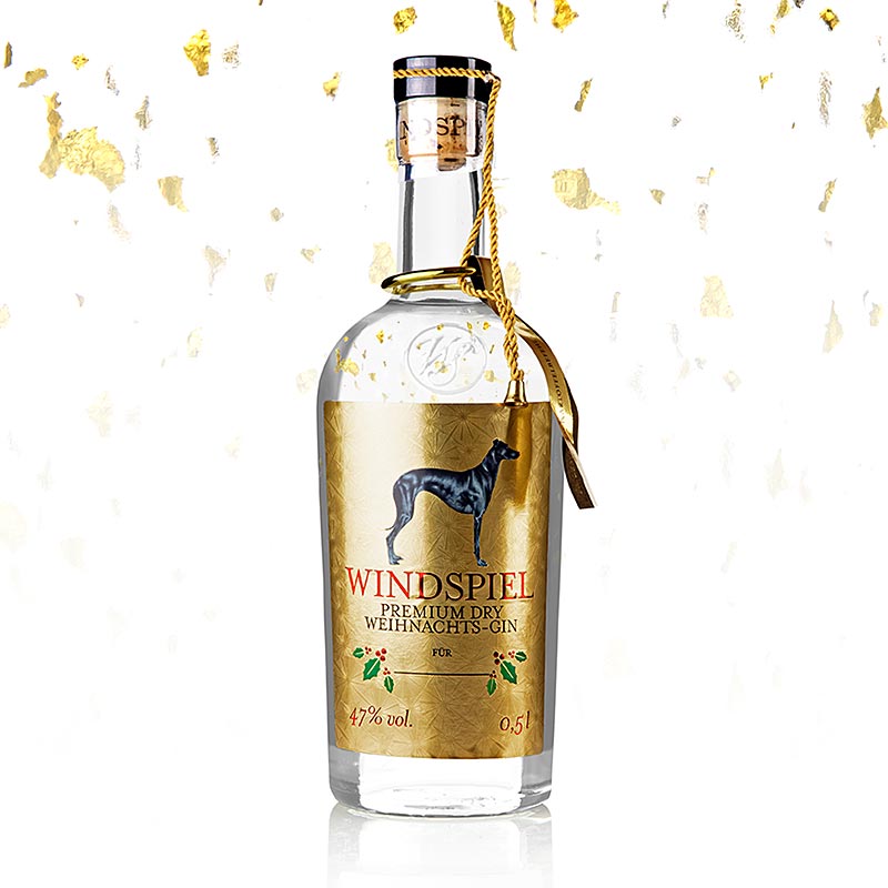 Windspiel - Weihnachts Dry Gin, 47 % vol., Eifel, Saisonartikel, 500 ml