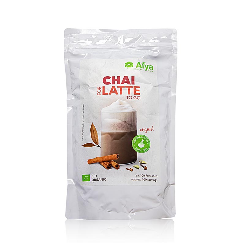 AIYA Professionals - Chai for Latte, Gewürz-Tee Mix, BIO, 1 kg