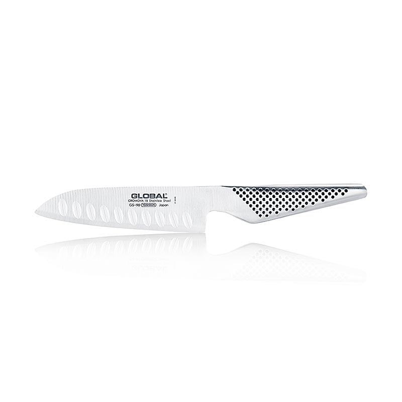 GS-90 Santoku Kulle, Antihaft-Klinge für Gemüse,Fisch, Fleisch, 13cm, GLOBAL, 1 St
