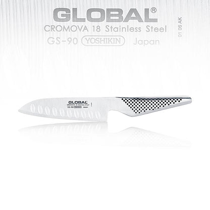 GS-90 Santoku Kulle, Antihaft-Klinge für Gemüse,Fisch, Fleisch, 13cm, GLOBAL, 1
